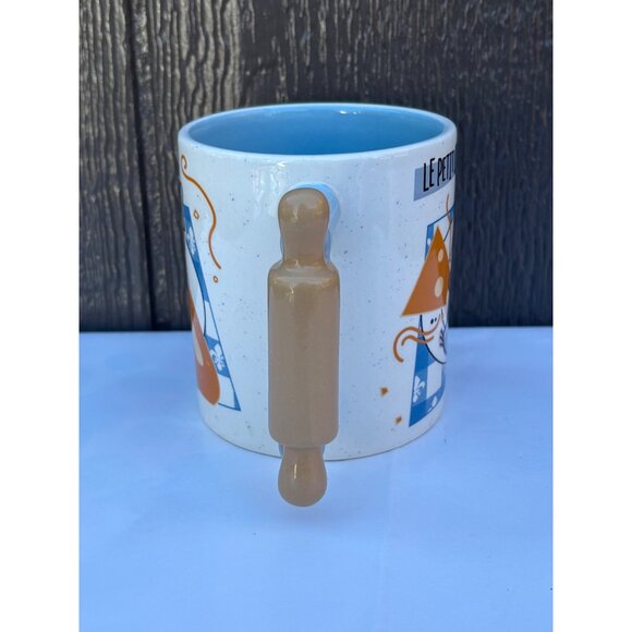 Disney Pixar Le Petit Chef Ratatouille Remy Ceramic Mug Rolling Pin Handle - Picture 2 of 7